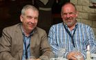 Me with Bill Kretzschmar at the ICAME33 Gala Dinner, Leuven, May 2012