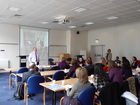 In full flight at DipVac1, Salford, April 2012
